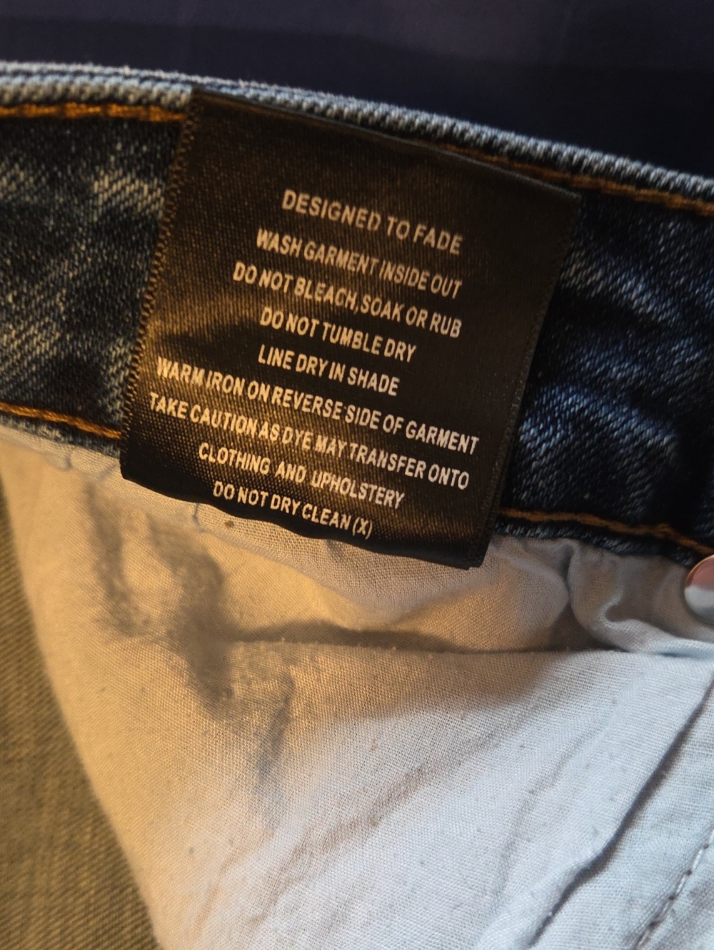 THRT Distressed Blue Slim Ripped Jeans Size 32 - Picture 8 of 14